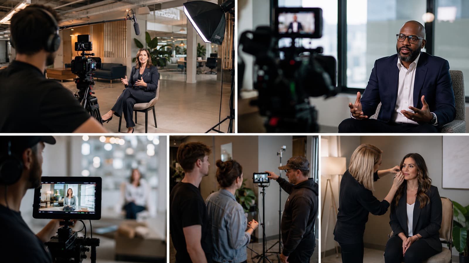 Multi-camera production grid